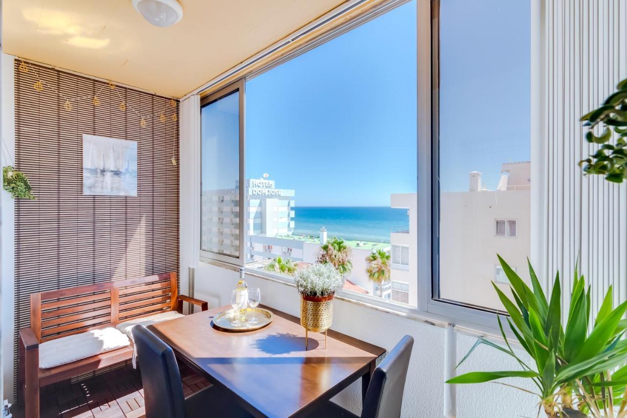 Al - Apartamento Wave 7 Quarteira Bagian luar foto